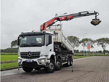 Самосвал, Автоманипулятор Mercedes-Benz AROCS 3243 FASSI F175A023: фото 2