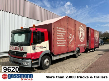 Тентованный грузовик MERCEDES-BENZ Atego 1223