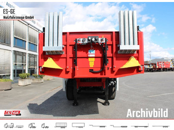 Полуприцеп бортовой/ Платформа ES-GE 4-Achs-Ballastauflieger: фото 5 Полуприцеп бортовой/ Платформа ES-GE 4-Achs-Ballastauflieger: фото 5