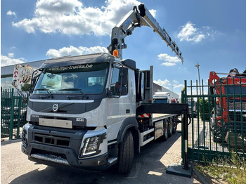 Автоманипулятор Volvo FMX 330 8x4 TRIDEM + CRANE EFFER 265 / 6S - PLATFORM 7m50 - EURO 6 - RADIO - *473.000km* - TÜV 05/2026 - BE TRUCK: фото 5