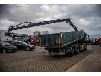 Самосвал, Автоманипулятор MAN TGS 26.440 BL + HMF 1520: фото 3