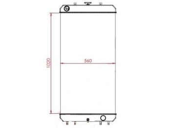 Радиатор HITACHI