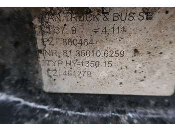 Ось и запчасти для Грузовиков MAN TGS 26.360 Bakaxel, 81.35010.6259: фото 3 Ось и запчасти для Грузовиков MAN TGS 26.360 Bakaxel, 81.35010.6259: фото 3