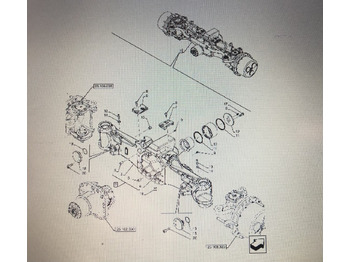 Передняя ось CASE