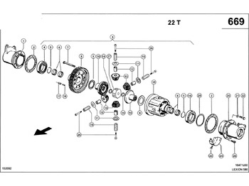 Трансмиссия CLAAS