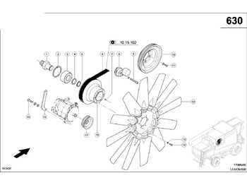 Вентилятор CLAAS