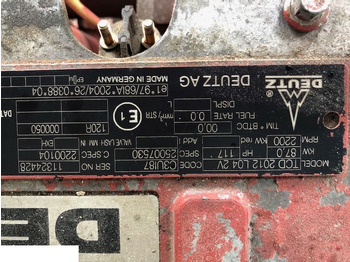 Блок цилиндров DEUTZ