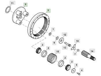 Трансмиссия JOHN DEERE