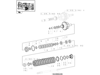 Сцепление и запчасти NEW HOLLAND