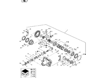 Сцепление и запчасти NEW HOLLAND