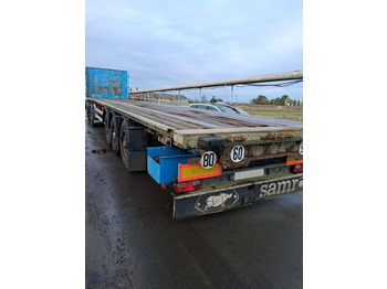 Полуприцеп бортовой/ Платформа SAMRO