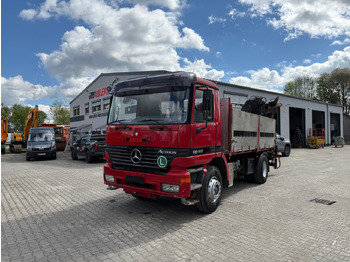 Грузовик бортовой/ Платформа, Автоманипулятор Mercedes-Benz 1840 Actros 2-Seiten-Kipper mit Kran Hiab 125-3 mit Funk: фото 2
