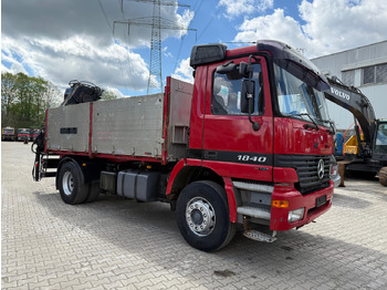 Грузовик бортовой/ Платформа, Автоманипулятор Mercedes-Benz 1840 Actros 2-Seiten-Kipper mit Kran Hiab 125-3 mit Funk: фото 3