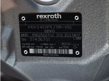 Новый Гидравлический насос для Строительной техники REXROTH A10VO45DFR/31R-VSC62N00: фото 4