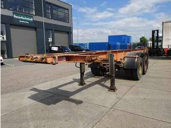 Полуприцеп-контейнеровоз/ Сменный кузов Van Hool 20 FT Container Chassis / Steel Suspension / Double Tyres: фото 5