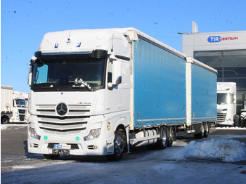 Тентованный грузовик MERCEDES-BENZ Actros 2553