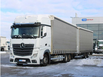 Тентованный грузовик MERCEDES-BENZ Actros 2545