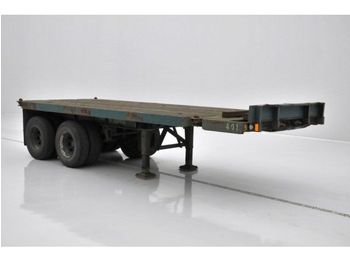 Полуприцеп бортовой/ Платформа Vanhool Spring Susp.: фото 1