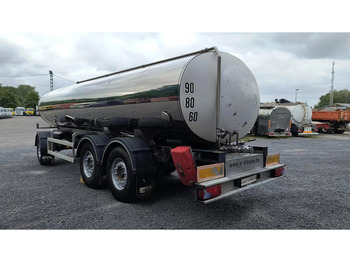 Прицеп-цистерна Для транспортировки молока ETA 17500 L INSULATED INOX TANK - 1 COMP: фото 3