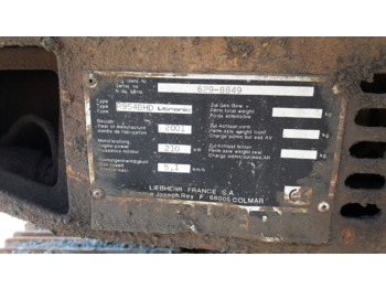 Гусеничный экскаватор LIEBHERR R954B S/N: 629-8849 (2001): фото 5