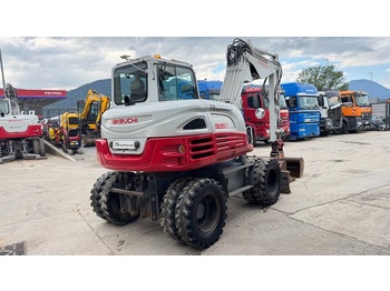 Колёсный экскаватор Takeuchi TB295W - 2014 Year - Powertilt - 3X Buckets: фото 4