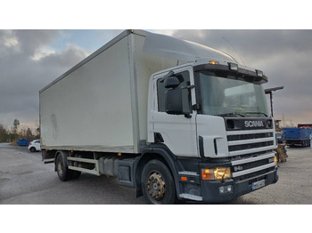 Грузовик с закрытым кузовом Scania P94 kokosivuaukeva kori+pl-nostin: фото 2 Грузовик с закрытым кузовом Scania P94 kokosivuaukeva kori+pl-nostin: фото 2