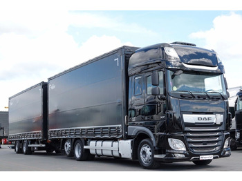 Тентованный грузовик DAF XF 480 / ZESTAW TANDEM / 120 M3 / PRZEJAZDOWY /: фото 4 Тентованный грузовик DAF XF 480 / ZESTAW TANDEM / 120 M3 / PRZEJAZDOWY /: фото 4