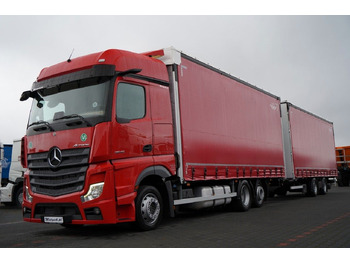 Тентованный грузовик MERCEDES-BENZ Actros 2545