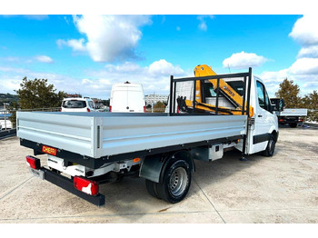 Малотоннажный бортовой грузовик Mercedes Benz 419 T 43.35 Gru 3 sfili + Cassone Fi: фото 5