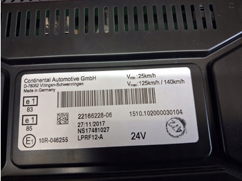 Приборная панель для Грузовиков CONTINENTAL ZEGARY LICZNIKI AUTOMAT RENAULT GAMA T RANGE 22166228: фото 3 Приборная панель для Грузовиков CONTINENTAL ZEGARY LICZNIKI AUTOMAT RENAULT GAMA T RANGE 22166228: фото 3