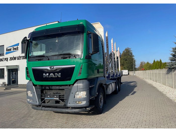 Лесовоз, Автоманипулятор MAN TGX 26.500, 6x4, HDS EPSILOM M12Z, do transportu drewna.: фото 4