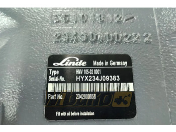 Новый Гидравлический мотор для Строительной техники Linde HMV105-02 2342000058: фото 2 Новый Гидравлический мотор для Строительной техники Linde HMV105-02 2342000058: фото 2
