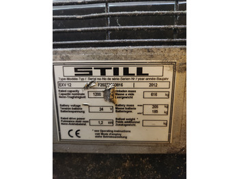 Штабелер STILL EXV12: фото 4 Штабелер STILL EXV12: фото 4