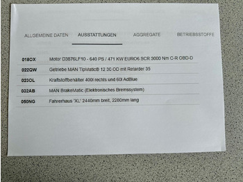 Тягач MAN TGS 33.640 6x4 Kipphydraulic-Retarder: фото 5 Тягач MAN TGS 33.640 6x4 Kipphydraulic-Retarder: фото 5