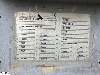 Самосвальный полуприцеп Stas kipper 23.19 m³, Lift axle: фото 4