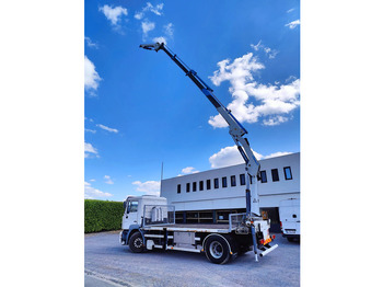 Грузовик бортовой/ Платформа, Автоманипулятор MAN 18.410 F2000 Cormach 22000 E4F + jib: фото 3