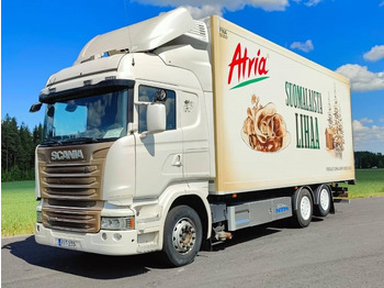 Грузовик с закрытым кузовом SCANIA R 490