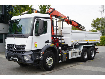 MERCEDES-BENZ Arocs 2636 / 6x4 / HDS Fassi / 3-Way Tipper / Bortmatic в лизинг MERCEDES-BENZ Arocs 2636 / 6x4 / HDS Fassi / 3-Way Tipper / Bortmatic: фото 4 MERCEDES-BENZ Arocs 2636 / 6x4 / HDS Fassi / 3-Way Tipper / Bortmatic в лизинг MERCEDES-BENZ Arocs 2636 / 6x4 / HDS Fassi / 3-Way Tipper / Bortmatic: фото 4