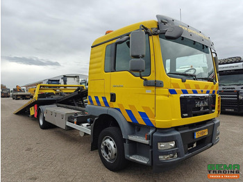 Эвакуатор MAN TGM 12.250 4x2 Dagcabine (6 pl) Euro5 - Falkom FAS5000 + FAL2000 + Lier 3600KG - Afstandsbediening: фото 3