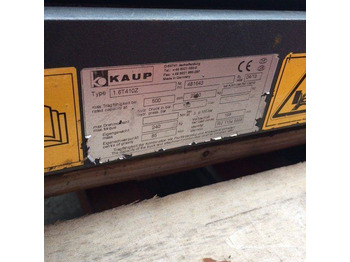 Навесное оборудование KAUP