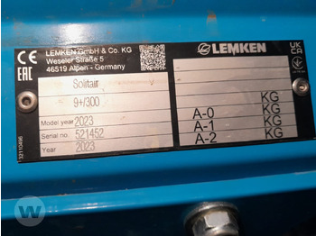 Сеялка Lemken Solitair 9+/300: фото 2