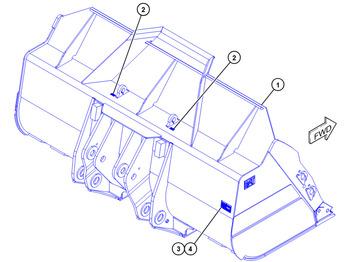 Ковш для погрузчика CATERPILLAR
