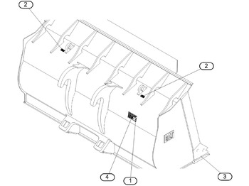 Ковш для погрузчика CATERPILLAR