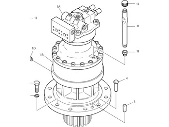 Поворотный редуктор DOOSAN