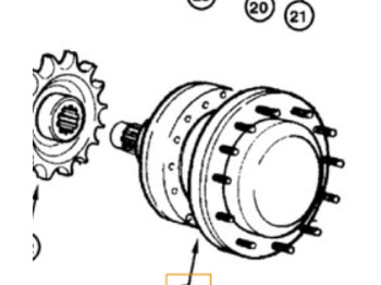 Бортовой редуктор NEW HOLLAND