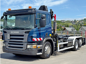 Крюковой мультилифт, Автоманипулятор Scania P 360 * ABROLLKIPPER * HIAB 111 BS -2 HIDUO/FUNK: фото 4