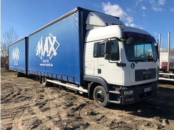 Тентованный грузовик MAN TGL 8.210