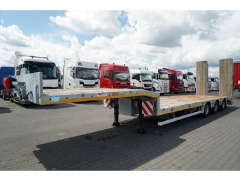Низкорамный полуприцеп Max Trailer NACZEPA LAWETA / NISKOPODWOZIOWA / 12,35 M / NAJAZDY HYDRAULICZN: фото 4