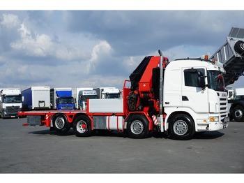 Грузовик бортовой/ Платформа, Автоманипулятор Scania G 480 / 8 X 2 / SKRZYNIOWY + HDS / HMF THOR - O K6 + JIB FJ 2000: фото 5 Грузовик бортовой/ Платформа, Автоманипулятор Scania G 480 / 8 X 2 / SKRZYNIOWY + HDS / HMF THOR - O K6 + JIB FJ 2000: фото 5