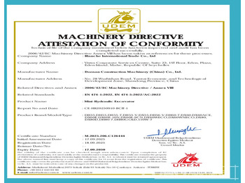 Мини-экскаватор DOOSAN DH55-V
